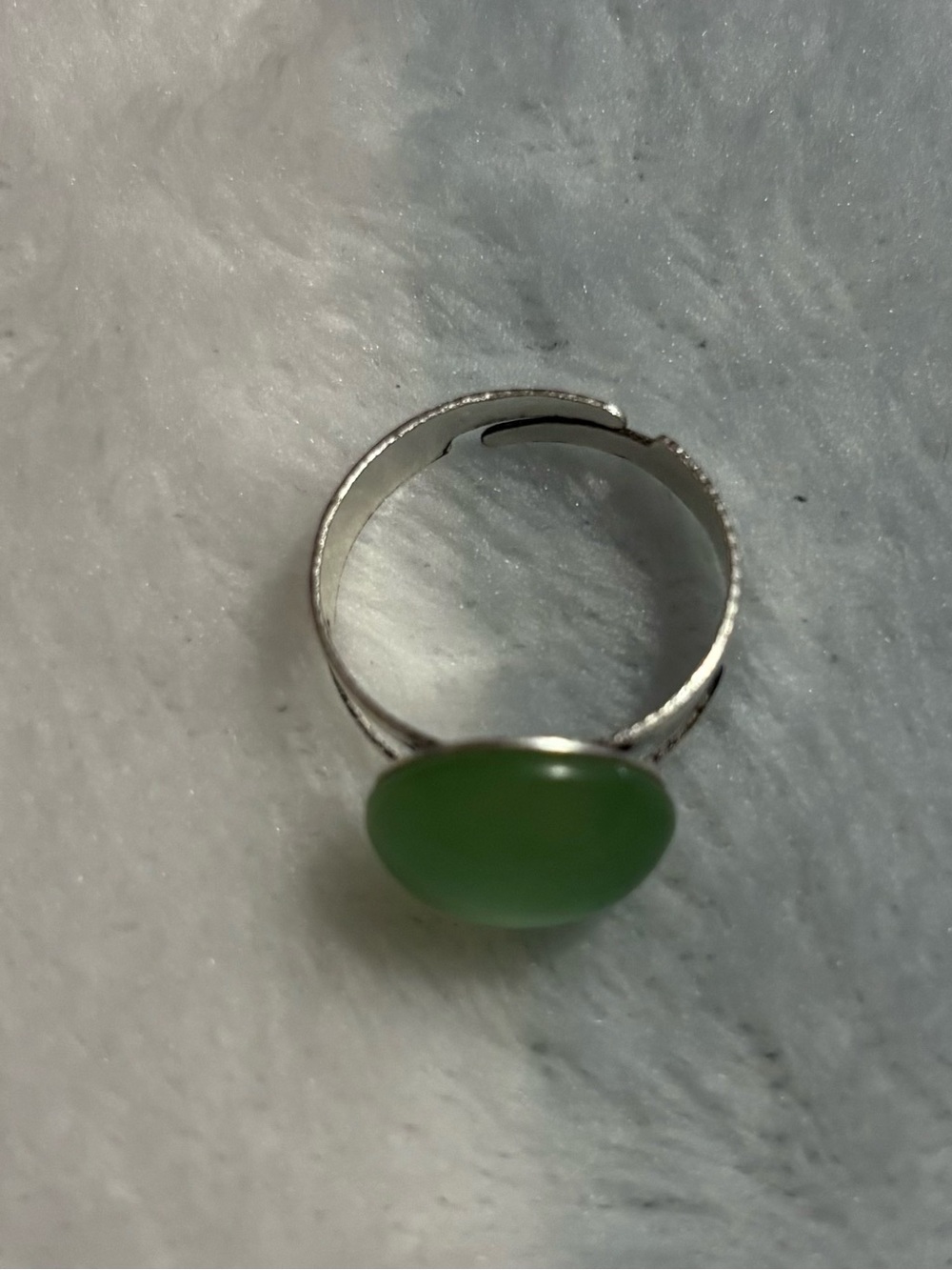 Homemade Button Ring - Picture 2 of 4